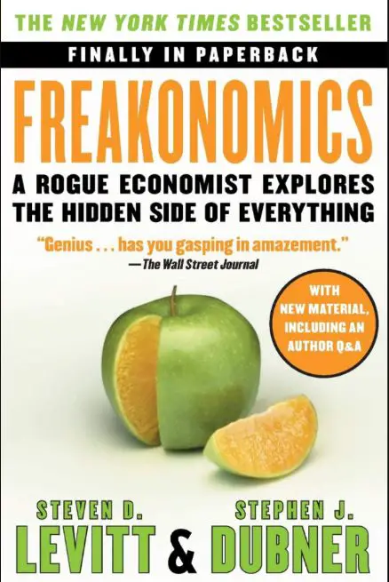 Freakonomics de Steven D. Levitt y Stephen J. Dubner