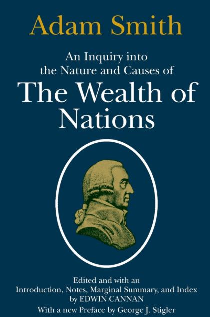 La riqueza de las naciones, de Adam Smith