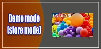 Cómo desactivar el modo demo (modo tienda) en televisores LG